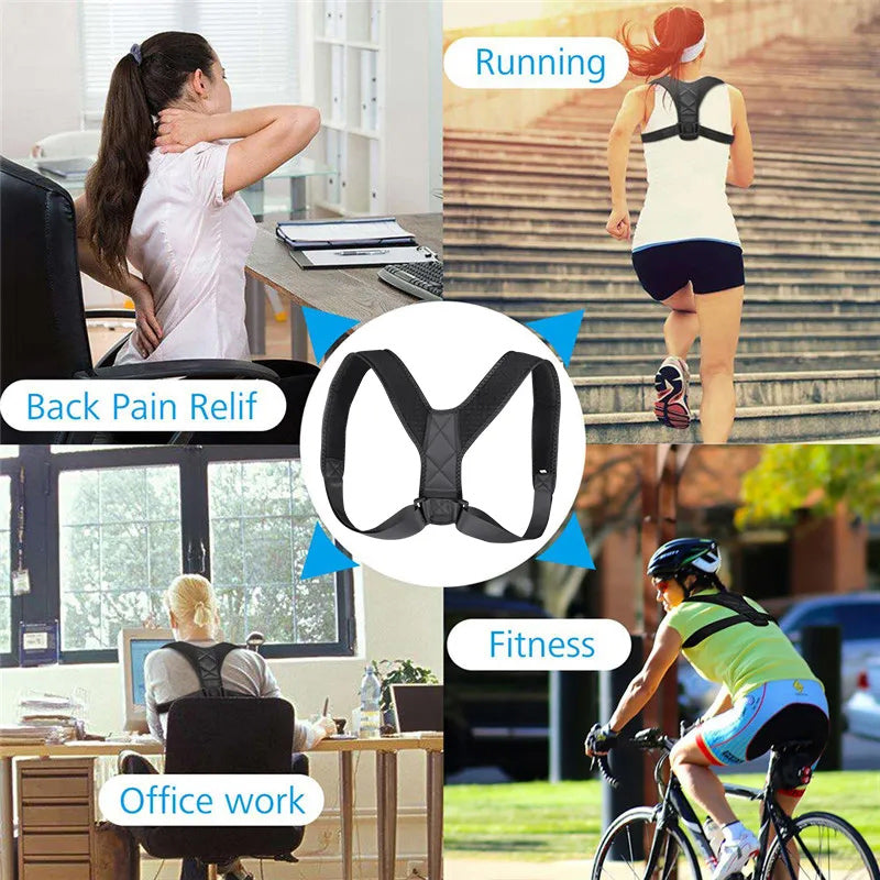 Adjustable Posture Corrector Brace for Men and Women