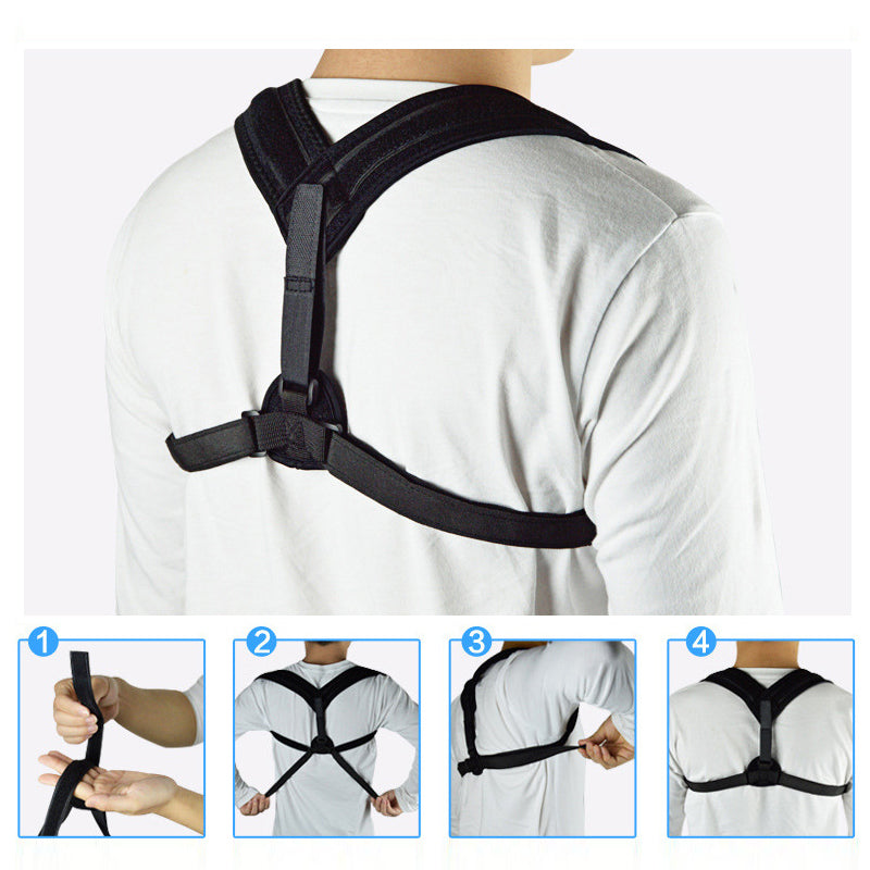 Adjustable Posture Corrector Brace for Men and Women