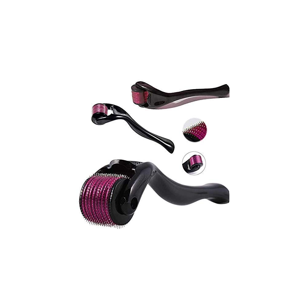 Derma Roller 0.5mm (Black) For Hair Regrowth, Acne Scars, Wrinkles & Skin Rejuvenation - Image 5