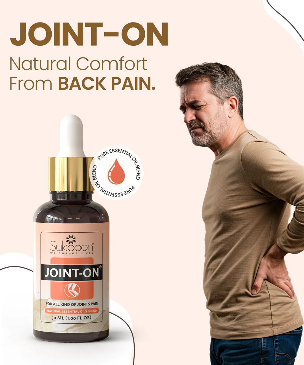Sukoon - Knee Joint-On Essential Oil Blend For Pain In Joints | Natural Relief for Knee, Back & Joint Pain - Image 3