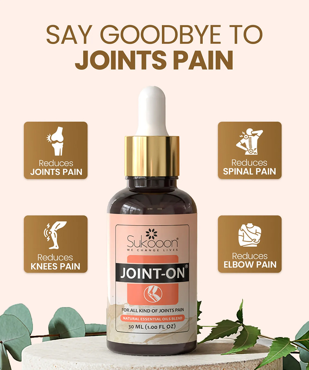 Sukoon - Knee Joint-On Essential Oil Blend For Pain In Joints | Natural Relief for Knee, Back & Joint Pain - Image 4